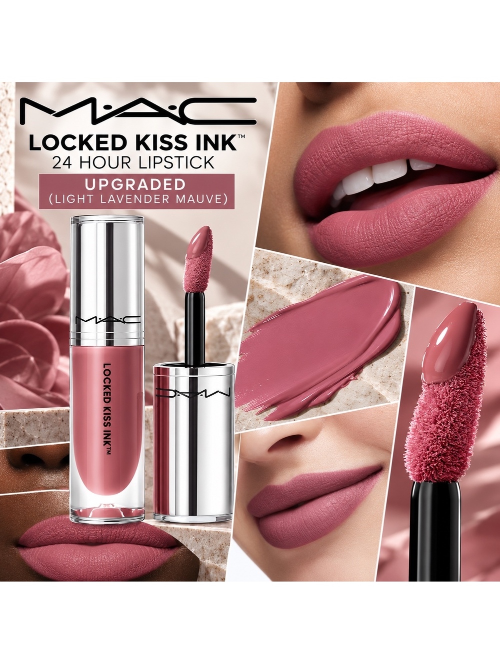 MAC Cosmetics - Locked Kiss Ink 24 Hr Lipstick in Upgraded • Brand New in Box!